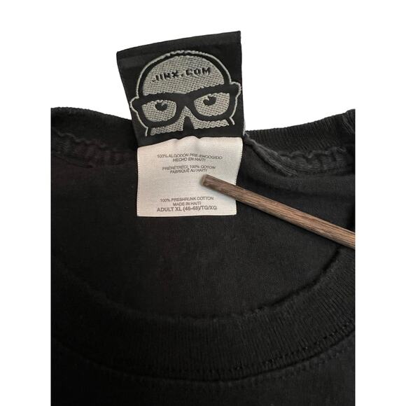 J!NX Vintage Human Barcode Shirt XL Black Tech Gamer Tee Cyberpunk Style Jinx - Picture 6 of 7